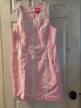 lilly pulitzer essie dress barefoot princess Lilly Pulitzer | Dresses | Lilly Pulitzer Essie Pink Pout Barefoot Princess  Sleeveless Dress Womens Xxs